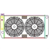 ClassicCool ComboUnit Universal Fit Radiator and Fan Single Pass Crossflow Design 31" x 15.50" with Steam Fitting & Cooler - image 1
