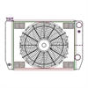 ClassicCool CombuUnit Universal Fit Radiator and Fan Dual Pass Crossflow Design 24" x 15.50" for HEMI Swap - image 1