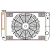 ClassicCool CombuUnit Universal Fit Radiator and Fan Dual Pass Crossflow Design 26" x 15.50" for HEMI Swap with Cooler - image 1