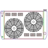 MegaCool ComboUnit Universal Fit Radiator and Fan Single Pass Crossflow Design 31" x 19" for HEMI Swap - image 1
