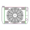 MegaCool CombuUnit Universal Fit Radiator and Fan Dual Pass Crossflow Design 24" x 15.50" for HEMI Swap - image 1