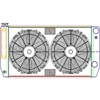 MegaCool CombuUnit Universal Fit Radiator and Fan Dual Pass Crossflow Design 31" x 15.50" for HEMI Swap with Cooler - image 1