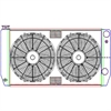 MegaCool CombuUnit Universal Fit Radiator and Fan Dual Pass Crossflow Design 31" x 15.50" for HEMI Swap - image 1
