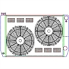 MegaCool CombuUnit Universal Fit Radiator and Fan Dual Pass Crossflow Design 31" x 19" for HEMI Swap - image 1
