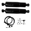 HiJacker Air Adjustable Shock Absorbers for 1985-2005 Chevy Astro & 1985-2005 GMC Safari [Steel Dust Tube]
