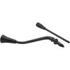 Short Column Lever Kit for 1967-1972 Ford F100 w/Original Automatic Column [Paintable, Black Knobs] - image 3