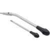 Short Column Lever Kit for 1959-1960 Chevy Impala w/Original Automatic Column [Chrome, Black Knobs] - image 2
