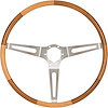 RP20022 Original-Style 16 in. Steering Wheel for 1963-1967 Chevy Corvette Teak Wood