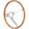 RP20034 Original-Style 15 in. Steering Wheel for 1963-1967 Chevy Corvette [Teak Wood] - image 2