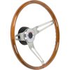RP20035 Original-Style 15 in. Steering Wheel for 1969-1972 Chevy [Teak Wood] - image 2