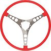 RP20036 Original-Style 15 in. Steering Wheel for 1956-1962 Chevy Corvette [Venetian Red]