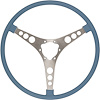 RP20042 Original-Style 15 in. Steering Wheel for 1956-1962 Chevy Corvette [Frost Blue]