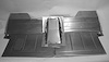 CV205 Floorboard Kit for 1955-1959 Chevy Pickup, Front, To Fit Big Block Firewall