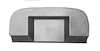 CV223 Firewall for 1947-1954 Chevy Pickup, 4 in. Setback - image 1