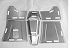 CV245 Floorboard Kit for 1937-1946 Chevy Pickup, Front - image 1