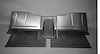 CV254 Floorboard Kit for 1955-1959 Chevy Pickup, Front, To Fit The Stock Firewall - image 1