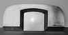 CV294 Firewall for 1947-1954 Chevy Pickup, Custom Curved-Top, 4 in. Setback - image 1
