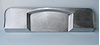CV295 Firewall for 1955-1959 Chevy Pickup, Custom Curved-Top, 2 in. Setback - image 1
