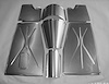 FD134 Floorboard Kit for 1935-1940 Ford Passenger Car, Front, To Fit Small Block Firewall