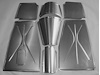 FD135 Floorboard Kit for 1935-1940 Ford Passenger Car, Front, To Fit The Stock Firewall - image 1