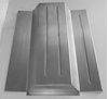 FD161 Floorboard Kit for 1928-1931 Ford, #4 Floorboard, Rear Pan; Extra Clearance; After-Market Chassis - image 1