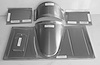 FD194 Floorboard Kit for 1932 Ford Passenger Car, Front, To Fit 1-3/4 in. Setback; Or To Fit Any Depth - image 1