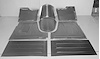 FD221 Floorboard Kit for 1948-1952 Ford Pickup, Front - image 1