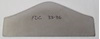 FDC33-36 Cowl Vent Filler Panel for 1933-1934 Ford Passenger Car; 1935-1936 Pickup - image 1