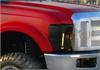 Smoked Headlight Covers 2011-15 F-250/F-350 - image 1