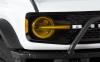 Yellow Headlight Cover Kit for Select Late-Model Ford Bronco - image 1