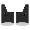 250930 Front 12 in. x 20 in. Rubber Mud Guards Fits Select Dodge, Ram 1500, 2500, 3500 - image 1