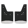 250931 Rear 12 in. x 20 in. Rubber Mud Guards Fits Select Dodge, Ram 1500, 2500 - image 1