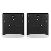251124 Rear Dually 20 in. x 23 in. Rubber Mud Guards Fits Select Ford F-350, F-450 - image 1