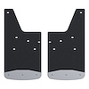 251451 Rear 12 in. x 23 in. Rubber Mud Guards Fits Select Silverado, GMC Sierra HD - image 1