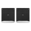 251544 Rear Dually 20 in. x 23 in. Rubber Mud Guards Fits Select Chevy Silverado, GMC Sierra 3500 - image 1