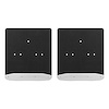 259924 Rear Dually 20 in. x 23 in. Rubber Mud Guards Fits Select Ford F-350, F-450 - image 1