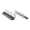 280743-581443 Black Stainless Steel Side Entry Steps Fits Select Chevy Silverado, GMC Sierra Crew Cab - image 1