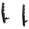341610 Black Steel 2 in. Tubular Grille Guard Upright Package - image 1