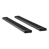 415098 Grip Step 7 in. x 98 in. Black Aluminum Running Boards, Without Brackets