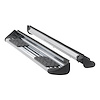480422 Polished Stainless Steel Side Entry Steps Fits Select Ford F-150 Super Cab - image 1