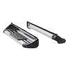480741-580741 Polished Stainless Steel Side Entry Steps Fits Select Chevy Silverado, GMC Sierra Regular Cab - image 1