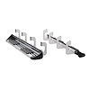 480743-581443 Polished Stainless Steel Side Entry Steps Fits Select Chevy Silverado, GMC Sierra Crew Cab - image 1