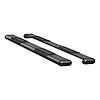 584088 O-Mega II 6 in. x 88 in. Black Aluminum Side Steps, Without Brackets