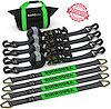 2IN-HDKIT Heavy Duty Vehicle Tie Down Kit [Black]
