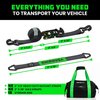 2IN-HDKIT-GRN Heavy Duty Vehicle Tie Down Kit [Green] - image 2