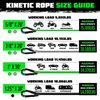 KROPE-1.25X30-BLK Kinetic Energy Recovery Rope [1.250 in. x 30 ft., Black] - image 2