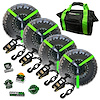 LASSO-STRAPS-GRN Lasso Straps [Green] - image 1
