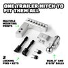 RG-HTDROP2-SVR 6 in. Heavy Duty Drop Hitch [2 in. Receiver, Silver] - image 2
