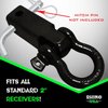 RG-HTHITCH2-GRN Shackle Hitch Receiver W/ D-Ring [Green] - image 4