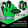 RG-KRKIT78X30-GRN Kinetic Rope Recovery Kit W/Soft Shackles [7/8 in. x 30 ft., Green] - image 2